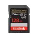Sandisk 00121596 128GB SD Extreme Pro (SDXC Class 10 UHS-I U3) memóriakártya