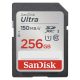 Sandisk 00215417 256GB SD Ultra (SDXC Class 10 UHS-I U1) memóriakártya