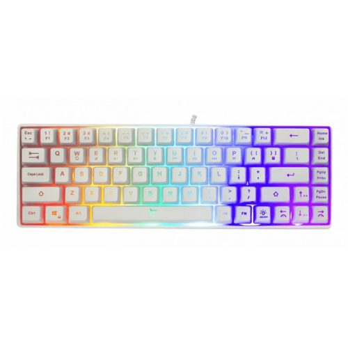 White Shark GK-2201W-HU RONIN-W fehér gamer billentyűzet