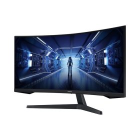   Samsung 34" LC34G55TWWP WQHD VA 165Hz HDMI/DP ívelt kijelzős monitor