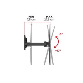  Meliconi Flatstyle FR400 (Fastblock) 40"-65" VESA 400x400 karos dönthető, forgatható fali konzol