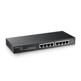   ZyXEL GS1915-8-EU0101F 8x GbE LAN smart menedzselhető asztali Switch