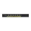 ZyXEL GS1915-8EP-EU0101F 8x GbE PoE LAN (60W) smart menedzselhető PoE switch
