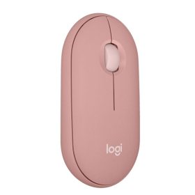   Logitech M350S Pebble Mouse 2 vezeték nélküli rózsaszín egér