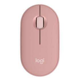   Logitech M350S Pebble Mouse 2 vezeték nélküli rózsaszín egér