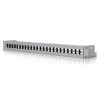 Ubiquiti 19" 1U moduláris ezüst színű üres patch panel