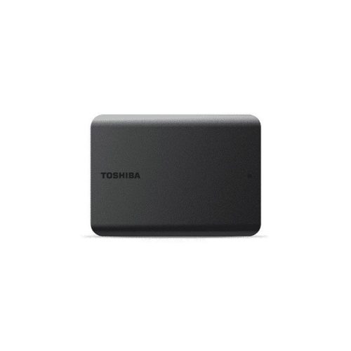 Toshiba 2.5" 1TB Canvio Basics (USB3.0; ~5Gbps; NTFS/HFS+; matt) fekete külső winchester