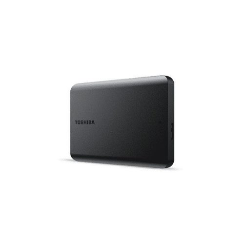 Toshiba 2.5" 1TB Canvio Basics (USB3.0; ~5Gbps; NTFS/HFS+; matt) fekete külső winchester