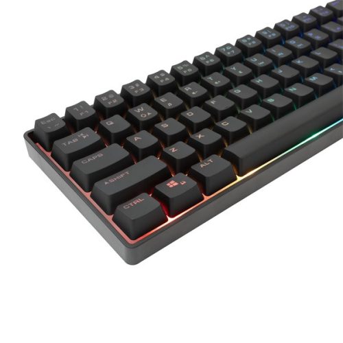 White Shark GLADIUS GK-001114B angol fekete gamer billentyűzet