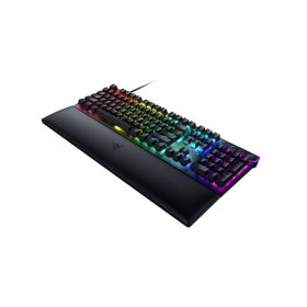   Razer Huntsman V2 UK fekete (purple switch) gamer billentyűzet