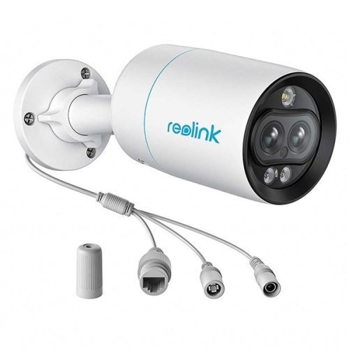 Reolink P330M /8MP/H265/2,8 és 8mm/IR30m+fehérfény/kétirányú hang/PoE dual-lencsés csőkamera