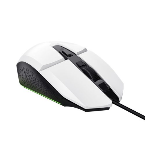 Trust GXT109W Felox vezetékes fehér gamer egér