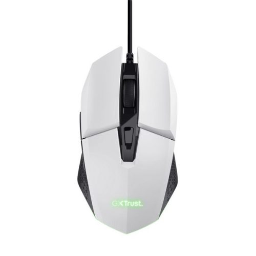 Trust GXT109W Felox vezetékes fehér gamer egér