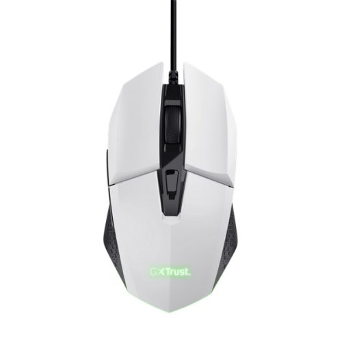 Trust GXT109W Felox vezetékes fehér gamer egér