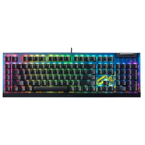 Razer BlackWidow V4 X US "FORTNITE Edition" (yellow switch) gamer billentyűzet