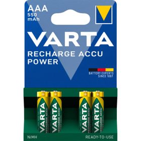   Varta 56743101404 Power AAA 550mAh mikro akkumulátor 4db/bliszter