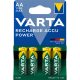 Varta 56746101404 Power AA 1350mAh ceruza akkumulátor 4db/bliszter