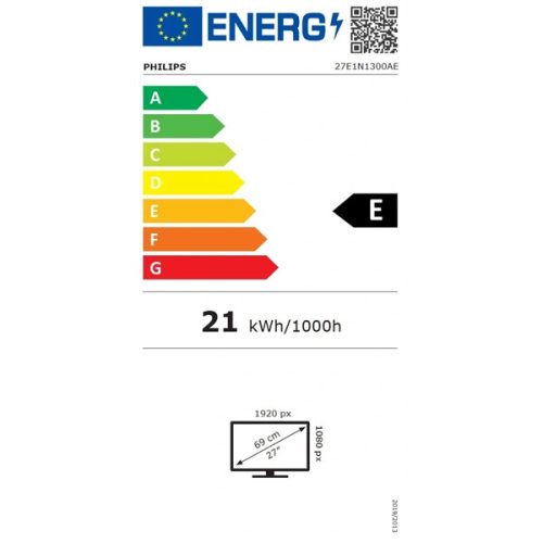 Philips 27" 27E1N1300AE/00 FHD IPS 100Hz HDMI/USB/USB-C monitor