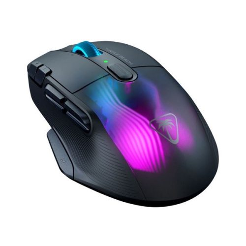 Turtle Beach TBM-1101-05 Bundle Kone XP Air vezeték nélküli fekete egér + RGB töltőállomás
