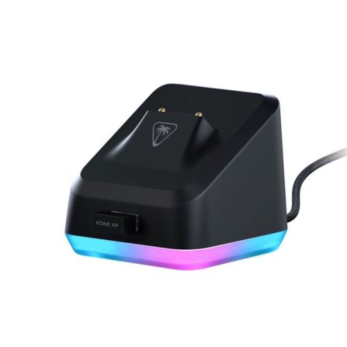 Turtle Beach TBM-1101-05 Bundle Kone XP Air vezeték nélküli fekete egér + RGB töltőállomás