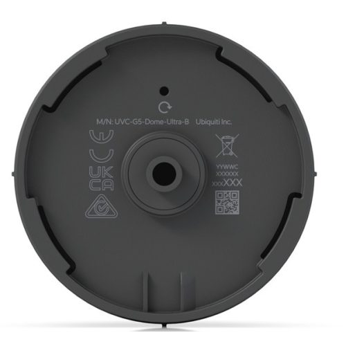 Ubiquiti UniFi UVC-G5-Dome-Ultra-B UniFi beltéri fekete 4MP 2K IP kamera