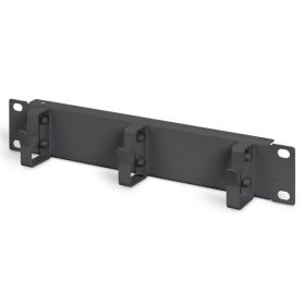   DIGITUS DN-10-ORG-1U-B 10" 1U gyűrűs fekete kábelrendező