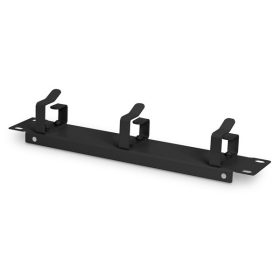   DIGITUS DN-10-ORG-1U-B 10" 1U gyűrűs fekete kábelrendező