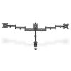 DIGITUS DA-90362 C-bilincses univerzális (VESA 75 / 100) 3-as fekete monitor tartó konzol