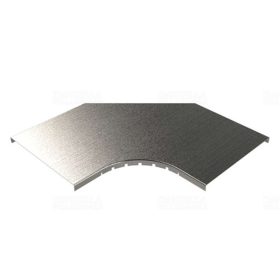   Basor 2/1430 TCPERC 100 GS vízszintes 90° szalaghorganyzott acél 100mm kábeltálca irányváltó idom fedél