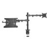 Sbox LCD-LM01-2 13"-27" asztali laptop és monitor tartó konzol