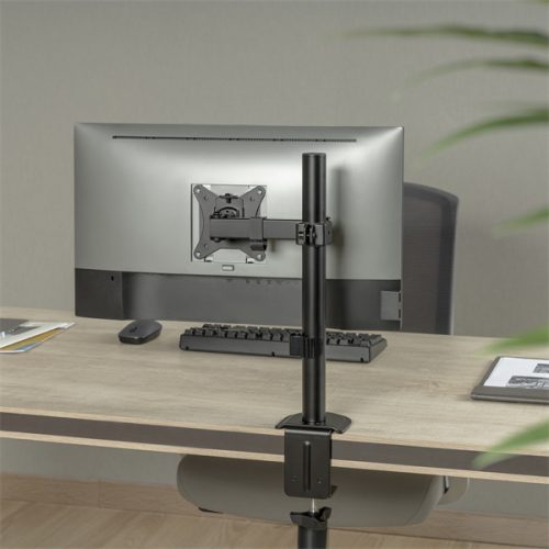 Sbox LCD-351/1-2 17"-32" dönthető, forgatható asztali monitor tartó konzol