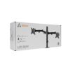 Sbox LCD-352/2-2 17"-32" dönthető, forgatható asztali dual monitor tartó konzol