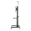 Sbox FS-446-2 FS-224-2 37"-70" VESA 600X400 álló mobil TV állvány