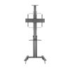 Sbox FS-446-2 FS-224-2 37"-70" VESA 600X400 álló mobil TV állvány