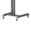 Sbox FS-446-2 FS-224-2 37"-70" VESA 600X400 álló mobil TV állvány