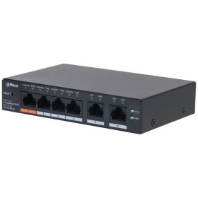   Dahua CS4006-4ET2ET-60 4x10/100 Mbps PoE + 2x10/100 Mbps uplink/60W/Cloud Managed PoE Switch