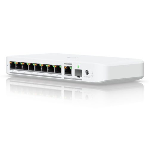 Ubiquiti USW-FLEX-2.5G-8-POE UniFi Flex 8x2.5GbE Multi-Gigabit LAN 1x SFP+ combo port 196W POE++ Switch