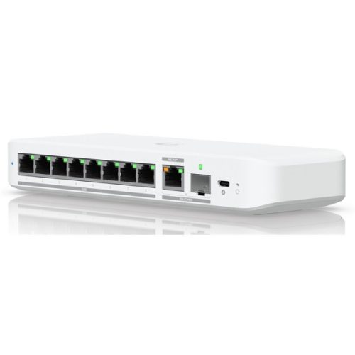 Ubiquiti USW-FLEX-2.5G-8 UniFi Flex 8x2.5GbE Multi-Gigabit LAN 1x SFP+ combo port Switch