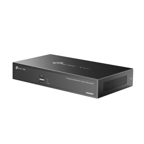 TP-Link VIGI NVR1004H /4 csatorna/H265+/80Mbps rögzítés/1x SATA/hálózati rögzítő (NVR)