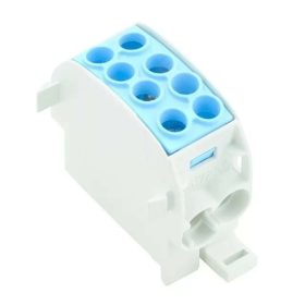   Leipold 202/125A Cu/Al ónozott kék 2x35+2x25mm2 1P 25mm2/ HLAK 35/25 N fővezetéki leágazókapocs