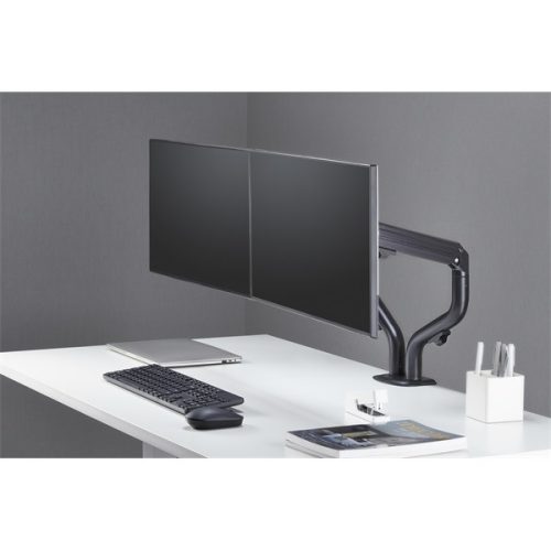 Gembird MA-DA2-02 17"-32" kétkaros asztali monitor tartó konzol