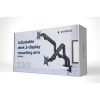 Gembird MA-DA2-02 17"-32" kétkaros asztali monitor tartó konzol
