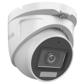   HiLook THC-T157-LMS(2.8mm) /kültéri/5MP/2,8mm/IR30m/Láthatófény 20m/4in1/Smart-Hybrid Light analóg turret kamera