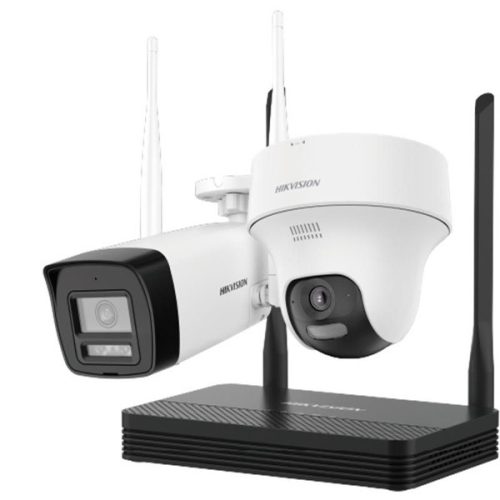 HiLook DS-J142I(STD)/IKS-2044BTH-PH/W /1x4MP csőkamera+1x4MP turret kamera+1xNVS/ EasyLink IP Wifi Szett