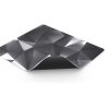 Endorfy Crystal Black L (400x450x3 mm, csúszásgátló, mintás) fekete egérpad