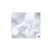 Endorfy Crystal Onyx White L (400x450x3 mm, csúszásgátló, mintás) fehér egérpad