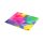 Endorfy Crystal Spectrum L (400x450x3 mm, csúszásgátló, színes) egérpad