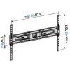 Meliconi Flatstyle FS600 DW 50"-86" fix fali TV konzol