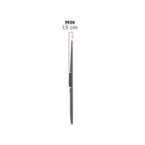 Meliconi Flatstyle FS600 DW 50"-86" fix fali TV konzol