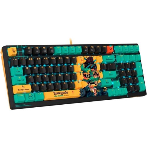 A4-Tech A4TKLA47622 Bloody AT98 US mechanikus (Alpha Switch) RGB Renegade vezetékes gamer billentyűzet